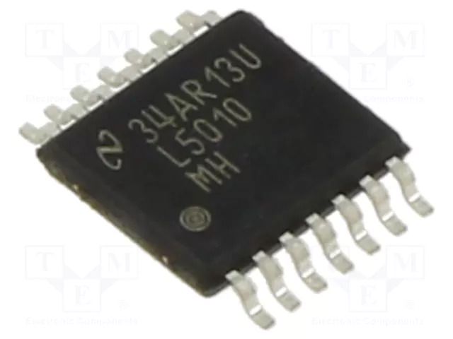PMIC; DC/DC converter; Uin: 8÷75VDC; Uout: 2.5÷70VDC; 1A; HTSSOP14 TEXAS INSTRUMENTS LM5010MH/NOPB