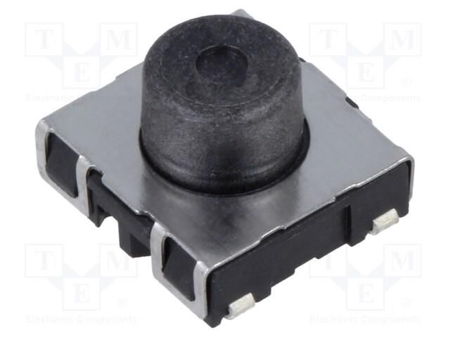 Microswitch TACT; SPST-NO; Pos: 2; 0.05A/42VDC; SMT; none; 2.2N SCHURTER 1241.1619.11
