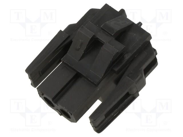connector 02P MR II PLUG HSG V0 RED TE Connectivity 1-640517-0