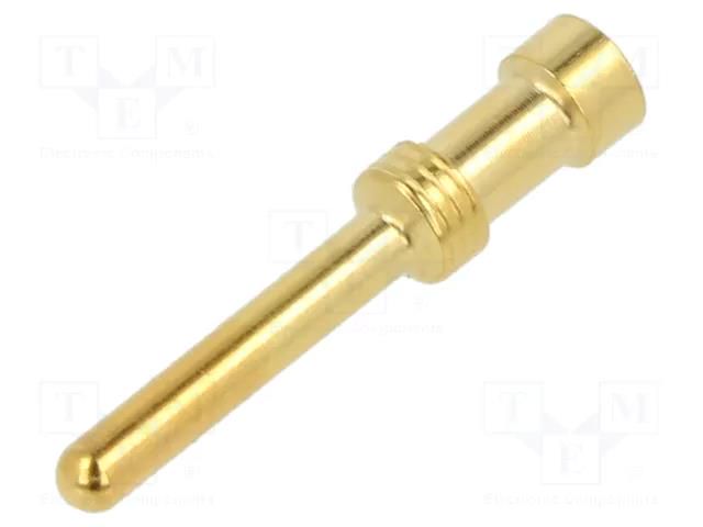 Contact; male; gold-plated; crimped WEIDMÜLLER HDC-C-HE-SM2.5AU