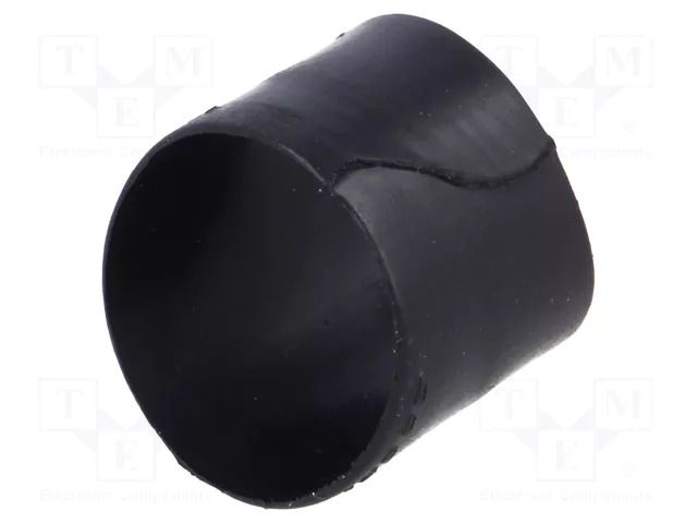Heat shrink boot; glueless,angular; 18mm; black; -75÷150°C TE Connectivity 222A121-25-0