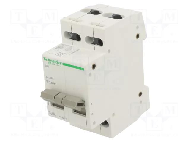 Switch-disconnector; Poles: 4; for DIN rail mounting; 32A; 415VAC SCHNEIDER ELECTRIC A9S60432