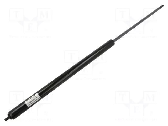 Gas spring; Thread: M6; L: 545mm; Øout: 18mm; Piston diam: 8mm; 200N PNEUMAT ST-250-200N-V-D8