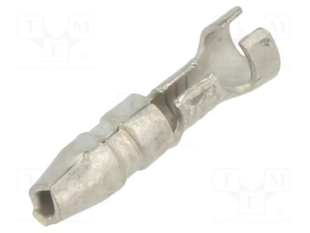 Terminal: round; male; Ø: 4mm; 0.5÷2mm2; crimped; non-insulated TE Connectivity 170020-2