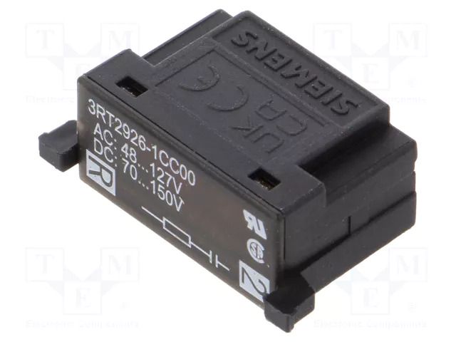 Surge arrester; RC element; Size: S0; 48÷127VAC; 70÷150VDC; 3RT20 SIEMENS 3RT2926-1CC00
