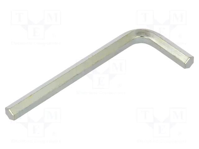 Wrench; hex key; HEX 8mm; Overall len: 100mm BM GROUP BM16208