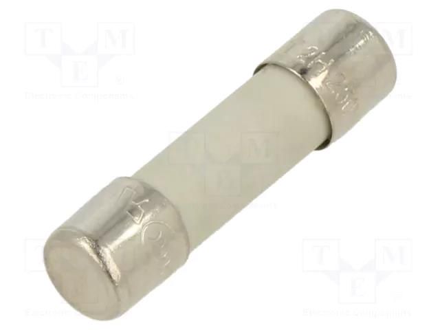 Fuse: fuse; 2A; 250VAC; time-lag; ceramic,cylindrical; 5x20mm; 5HT BEL FUSE 5HT-2-R