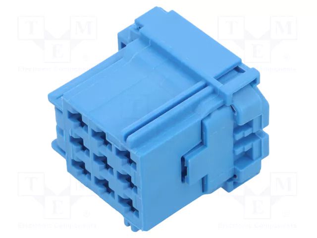 Connector: automotive; plug; female; MCP 2.8; PIN: 9; for cable TE Connectivity 6-968971-1