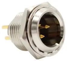 CONN, XLR AUDIO, PLUG, 3POS, PANEL IO-TXLR3-M-PS-1