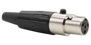 CONN, XLR AUDIO, RCPT, 4POS IO-TXLR4-F