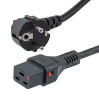 PWR CORD, R/A CEE 7/7 PLUG-IEC C19, 6.6  C19LSCHRA-16-2M