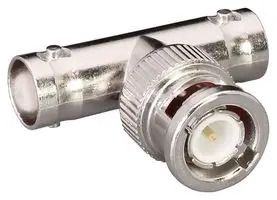 RF ADAPTOR, TEE, BNC PLUG-JACK, 50 OHM ADP-BNCM-BNCF-T