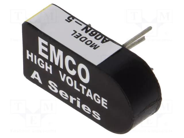 Converter: DC/DC; 1W; Uin: 5VDC; Uout: 0÷-600VDC; Iout: 1.67mA; THT XP POWER A06N-5