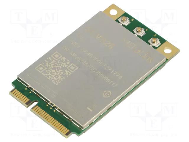 Module: LTE; Down: 300Mbps; Up: 50Mbps; Mini PCIe; 51x30x4.5mm MEIG SMART TECHNOLOGY SLM828-EU-MINIPCIE