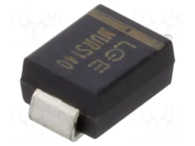 Diode: rectifying; SMD; 400V; 1A; 50ns; SMB; Ufmax: 1.25V; Ifsm: 35A LUGUANG ELECTRONIC MURS140-LGE