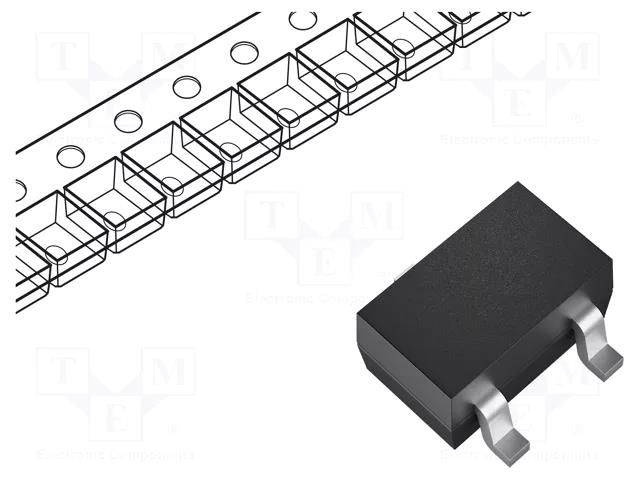 Diode: Schottky switching; SOT523; SMD; 40V; 30mA; reel,tape; 150mW DIODES INCORPORATED SDMP0340LST-7-F