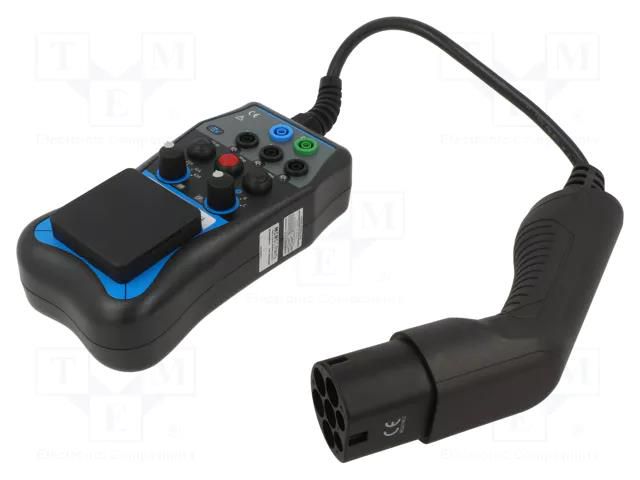 Meter: test adapter kit; Equipment: case,test cable type 2; IP40 METREL METR-A1532XA