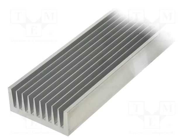 Heatsink: extruded; grilled; natural; L: 1000mm; W: 100mm; H: 40mm SEIFERT ELECTRONIC KL-244/1000/M