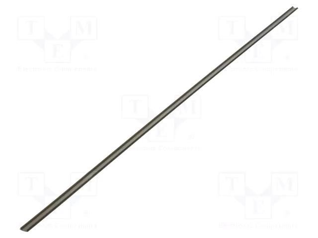 Cover for LED profiles; black; 1m GTV Poland GTV-OSCLGLAX-BK-1