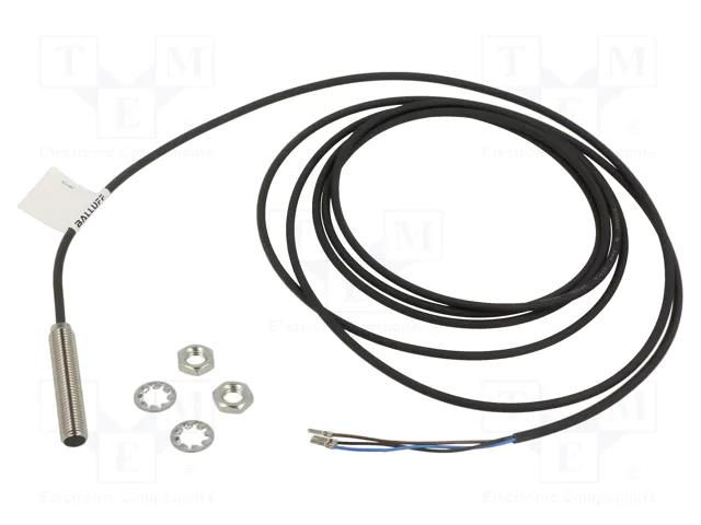 Sensor: inductive; OUT: PNP / NC; 0÷1.5mm; 10÷30VDC; M8; 2m; IP68 BALLUFF BES00CR