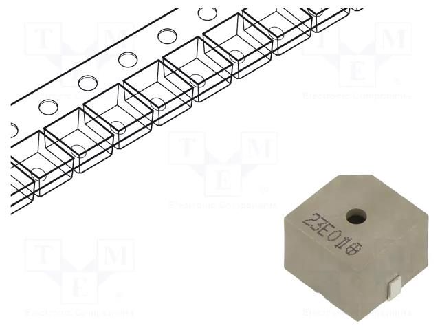 Sound transducer: electromagnetic signaller; freson: 2.4kHz Cre-sound Electronics LEB1310BS-03S-2.4