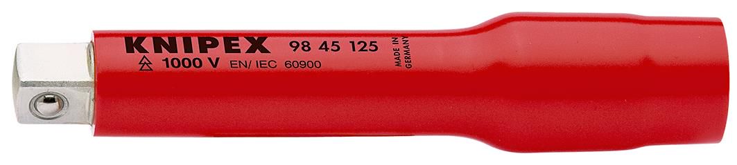 KNIPEX 98 45 125 Extension Bar with internal/external square 1/2" 125 mm 98 45 125 4003773020813