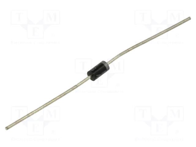 Diode: Zener; 1W; 110V; bag; DO41; single diode; 500nA; 2pcs. NTE Electronics NTE151A