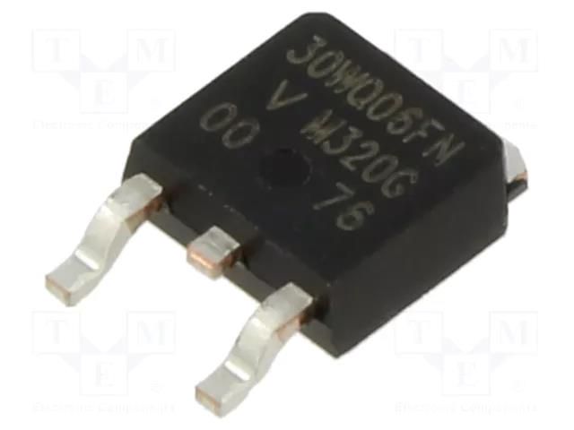 Diode: Schottky rectifying; DPAK; SMD; 60V; 3.5A; tube; 75pcs. VISHAY VS-30WQ06FN-M3