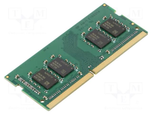 DRAM memory; DDR4 SODIMM; 3200MHz; 1.2VDC; industrial; 2Gx8 GOODRAM INDUSTRIAL GR4S16G320S8C-SBWE