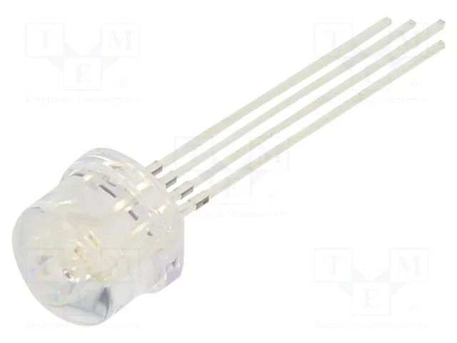 LED; RGB; 8mm; 100°; Front: convex; 2.1÷2.6/2.9÷3.4VDC; -30÷85°C OPTOSUPPLY OSTAMC87A1A