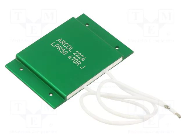 Resistor: power; screw; 470Ω; 50W; ±5%; LPR; 50x75x5.7mm ARCOL LPR50-470R-J