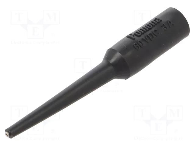 Measuring tip; 3A; 70VDC; black; Tip diameter: 0.76mm POMONA POM-4690-0