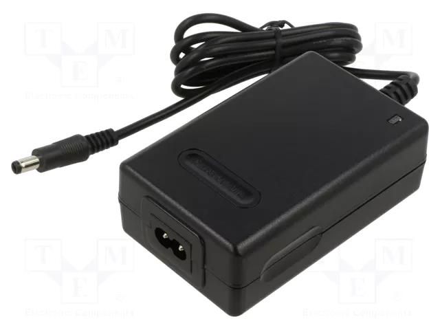 Charger: for rechargeable batteries; 3.99A; 5.6VDC; 22.38W; 70% MEAN WELL GC30B-1P1J