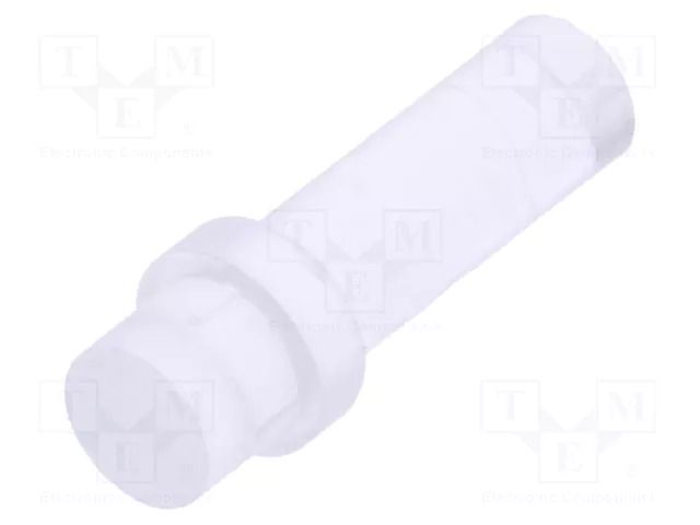 Fiber for LED; Ø3mm; L: 8.9mm; round; Front: flat; straight; PLP1 BIVAR PLP1-350-F