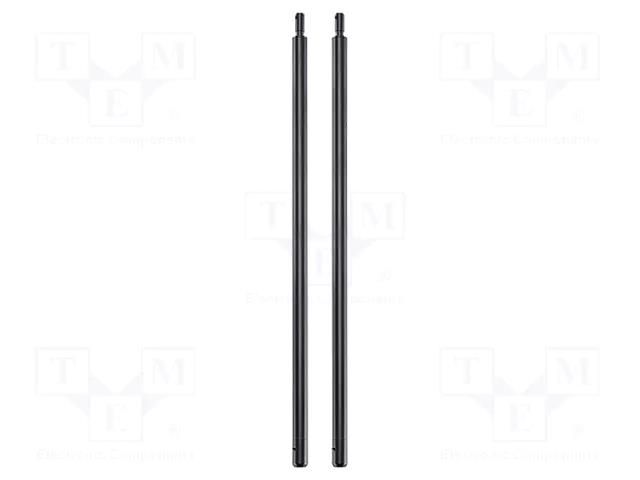 Telescope; Dim: 475x16x16mm; black; flow probe; L: 0.4÷0.9m; Ø: 12mm TESTO TESTO-05540990