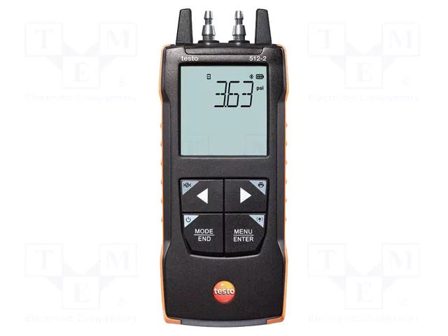 Manometer; 0÷200kPa; LCD; ±0.5%; 146x60x28mm; IP40; Illumin: yes TESTO TESTO512-2