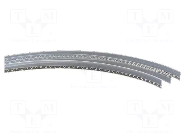 Carrier tape; ESD; 8mm; 500pcs; transparent ANTISTAT ATS-029-1090