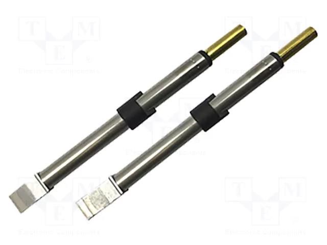 Tip; cutting,bent; 6.35mm; 413°C; for soldering station; 2pcs. METCAL PTTC-704