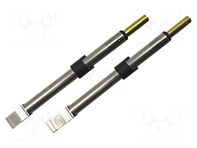 Tip; cutting,bent; 6.35mm; 413°C; for soldering station; 2pcs. METCAL PTTC-704