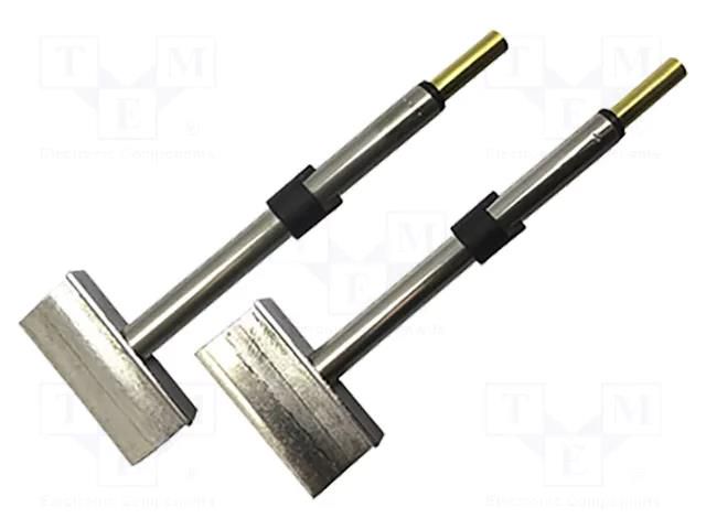 Tip; cutting,bent; 28mm; 413°C; for soldering station; 2pcs. METCAL PTTC-707
