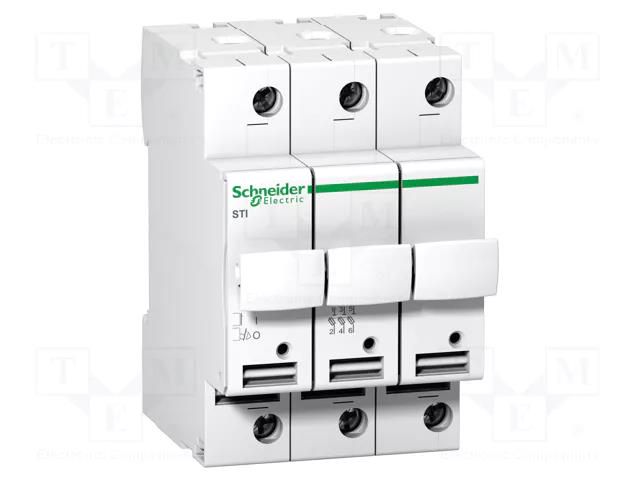 Fuse acces: fuse disconnector; Poles: 3; 500VAC; 25A; 10x38mm SCHNEIDER ELECTRIC A9N15656
