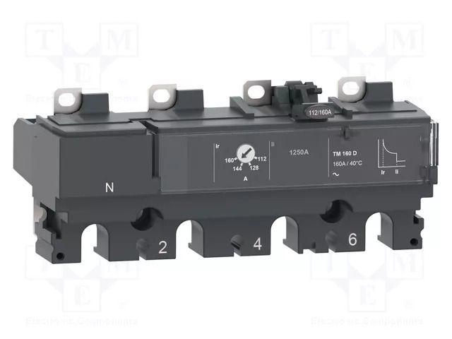 Thermal magnetic trip unit; 40A; 690VAC; IP40; -25÷70°C SCHNEIDER ELECTRIC C106TM040