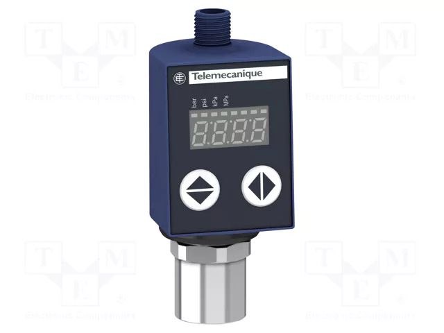 Converter: pressure; 0÷10bar; 12÷33VDC; 4÷20mA; IP67; G1/4 A; PIN: 4 TELEMECANIQUE SENSORS XMLR010G0T26