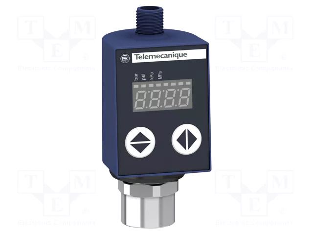 Converter: pressure; 0÷10bar; 12÷33VDC; IP67; G1/4 A; -20÷80°C TELEMECANIQUE SENSORS XMLR010G0T75