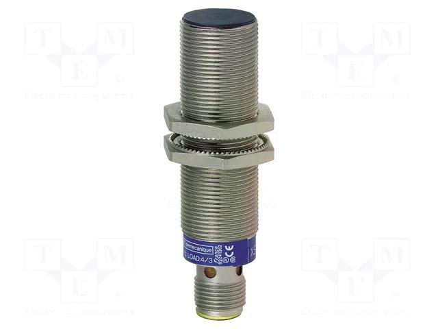 Sensor: inductive; OUT: PNP / NO + NC; 0÷5mm; 9÷36VDC; M18; 200mA TELEMECANIQUE SENSORS XS1M18PC410D