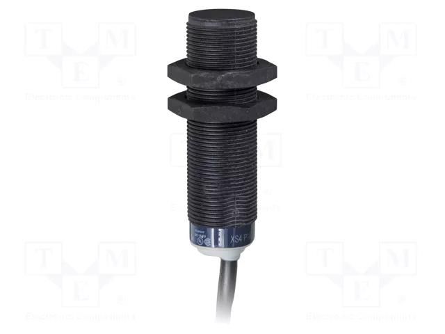Sensor: inductive; OUT: PNP/NPN NO/NC; 0÷8mm; 10÷36VDC; M18; 2m TELEMECANIQUE SENSORS XS4P18KP340