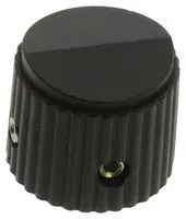 ROUND KNOB, 6.35MM MS91528-2N2B