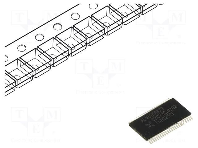 IC: digital; 16bit,3-state,D latch; Ch: 2; IN: 10; CMOS,TTL; SMD NEXPERIA 74ALVCH16373DGG.11
