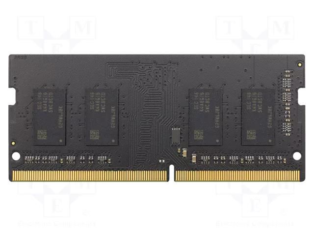 DRAM memory; DDR4 SODIMM; 2666MHz; 1.2VDC; industrial; 512x16 GOODRAM INDUSTRIAL GR4S4G266S6C-SCTD