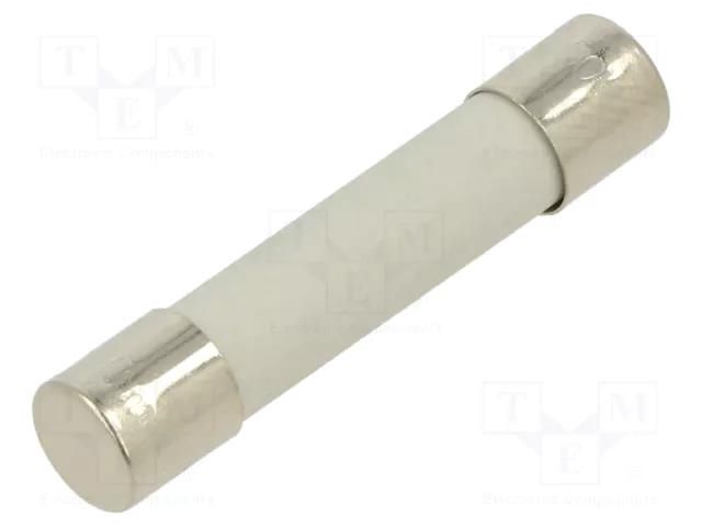 Fuse: fuse; 100mA; 660VAC; ultra rapid; ceramic,cylindrical; A12FA SCHURTER 7022.0750